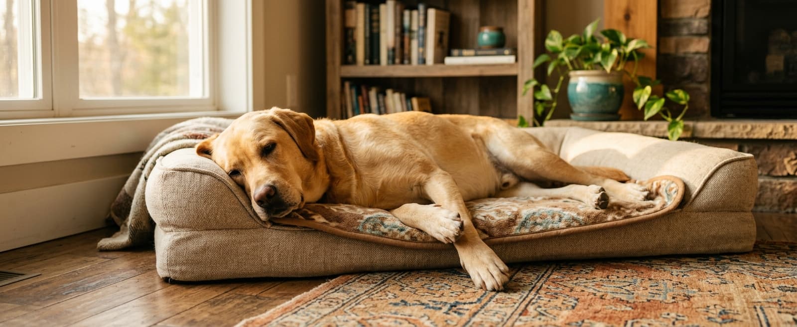 Dog Beds for Labradors: Measure Before Choosing