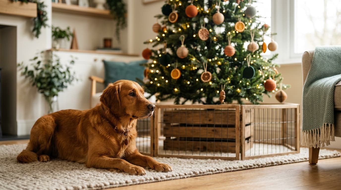 How to Dog-Proof Your Christmas Tree