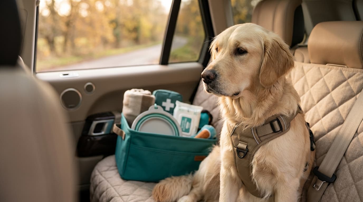 Dog Car Travel Safety Kit