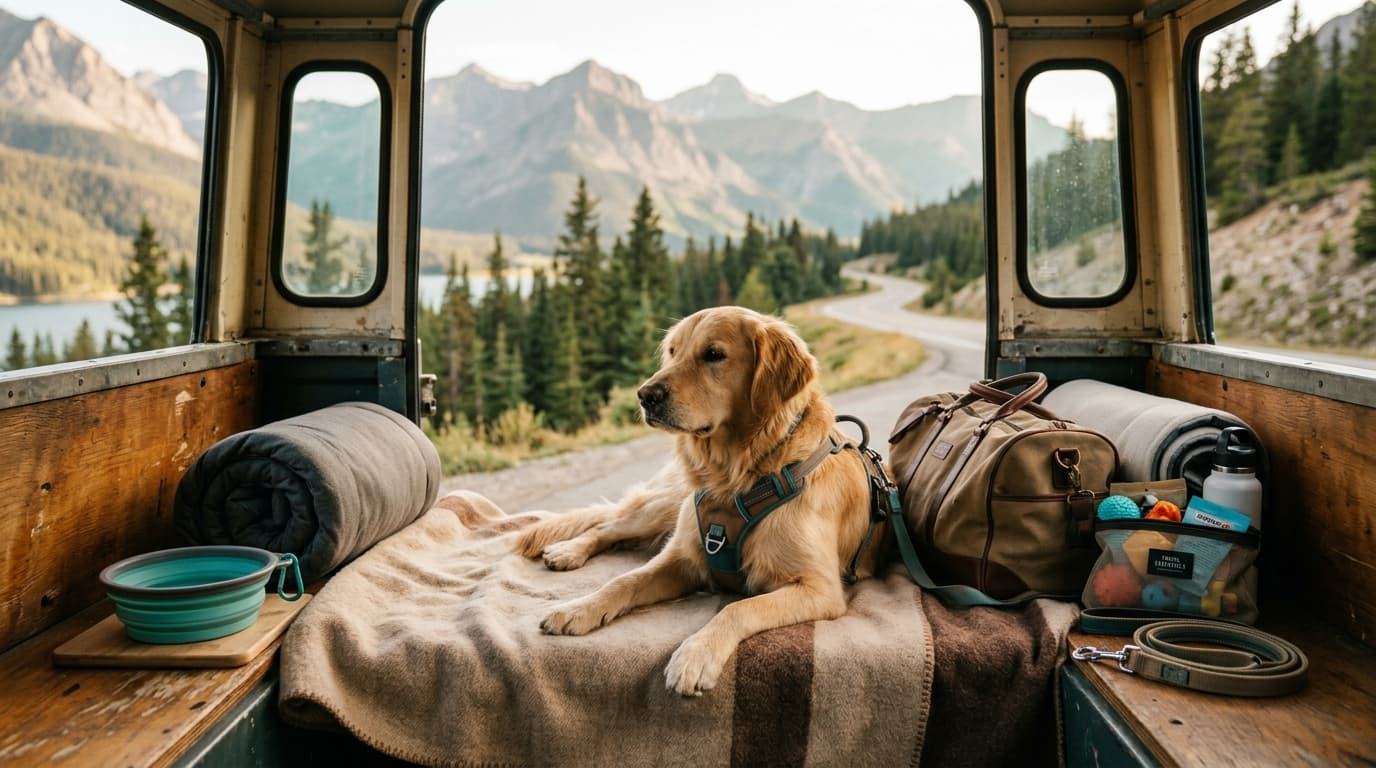 Dog Travel Essentials Kit