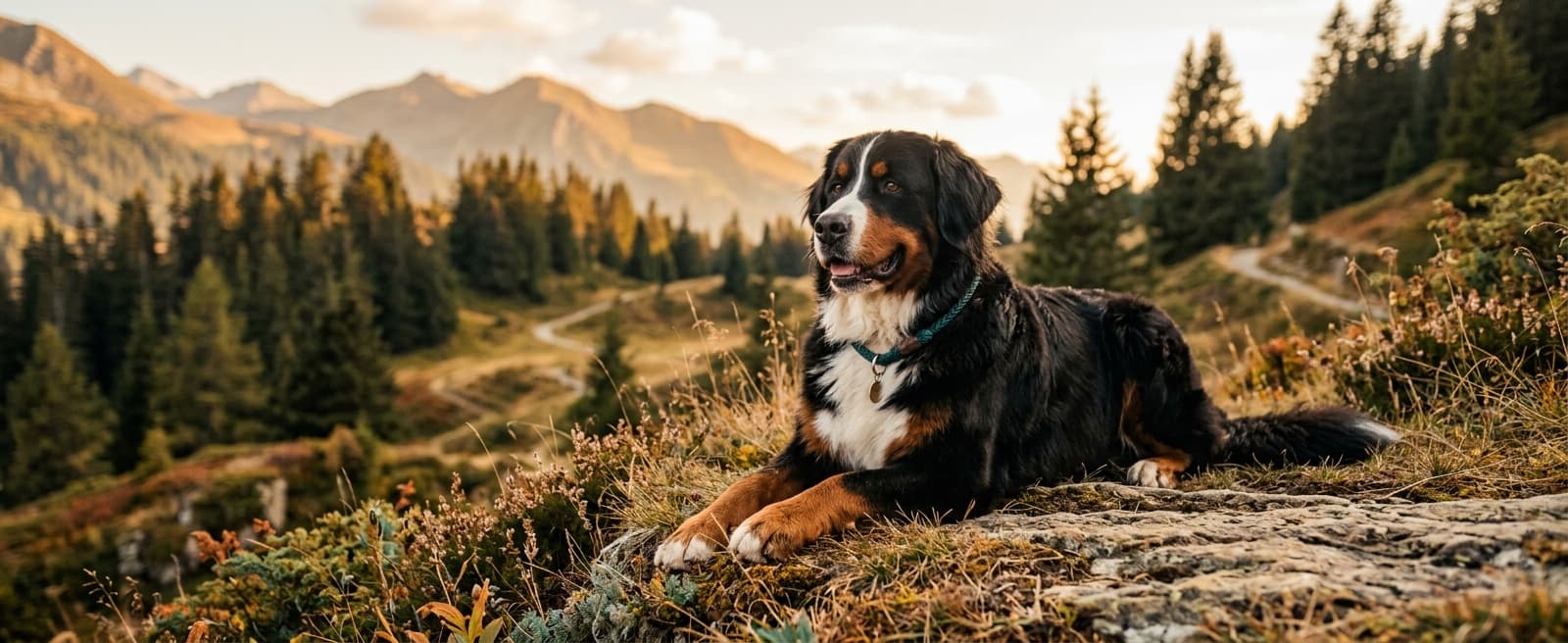 Bernese Mountain Dog dog