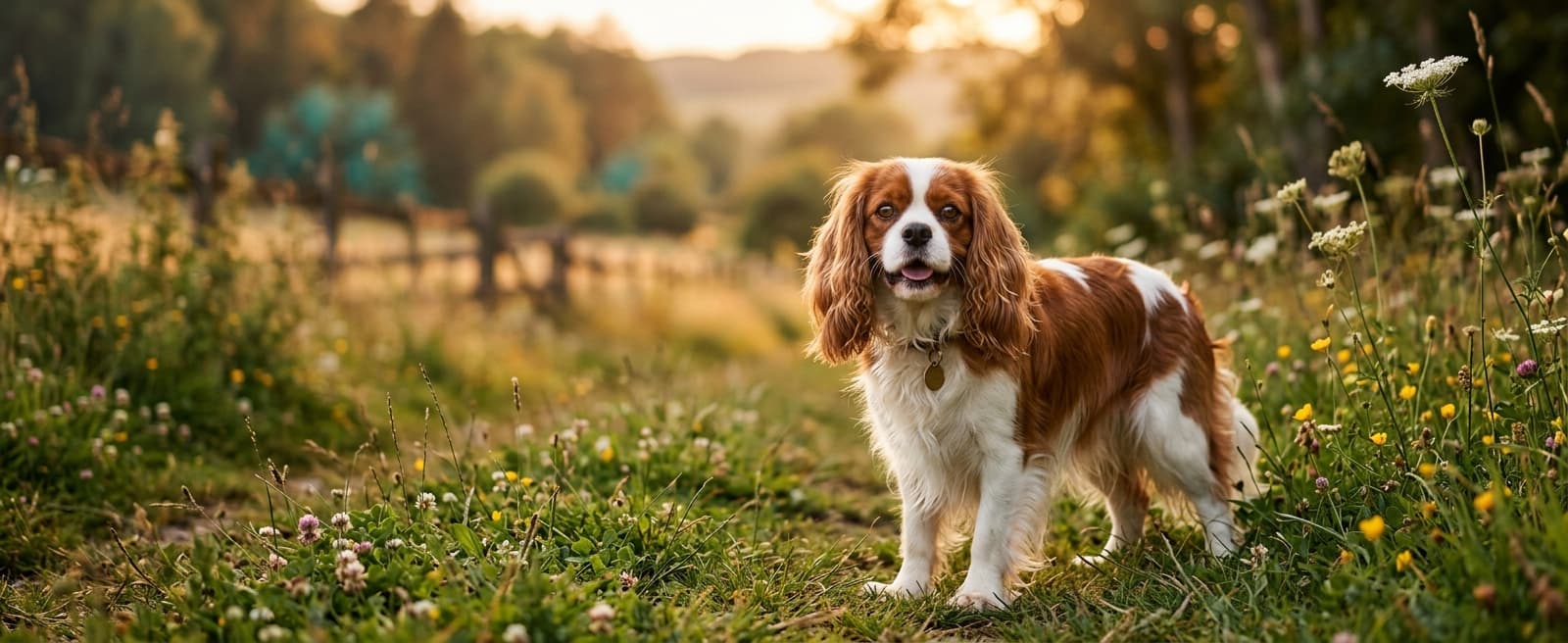 Cavalier King Charles Spaniel dog