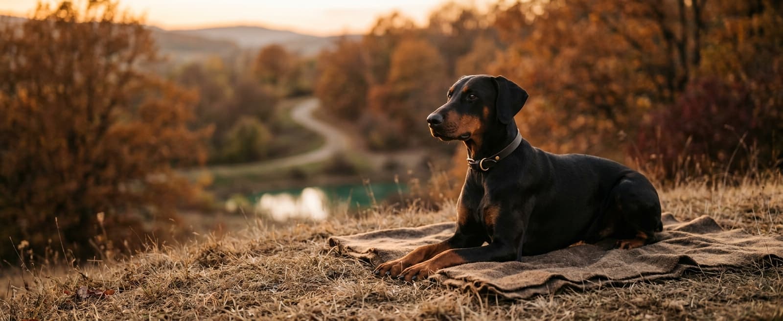 Doberman Pinscher dog