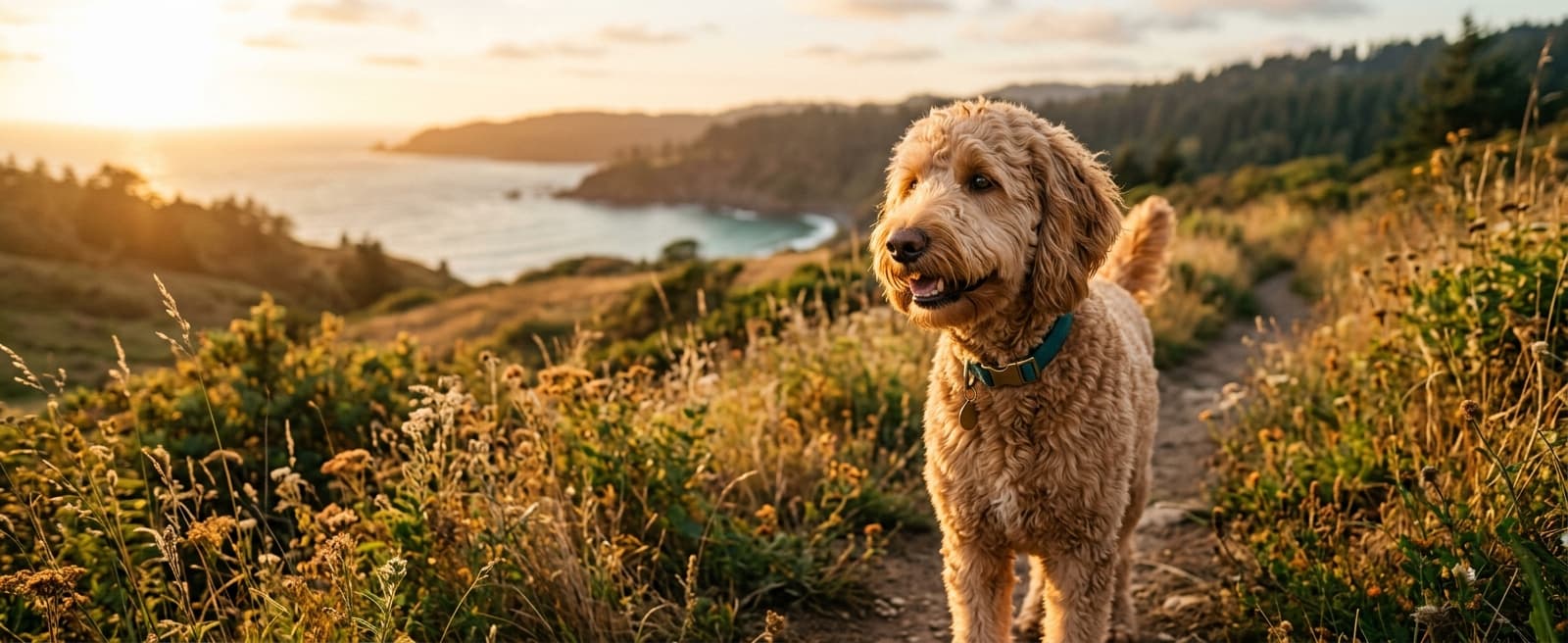 Goldendoodle dog