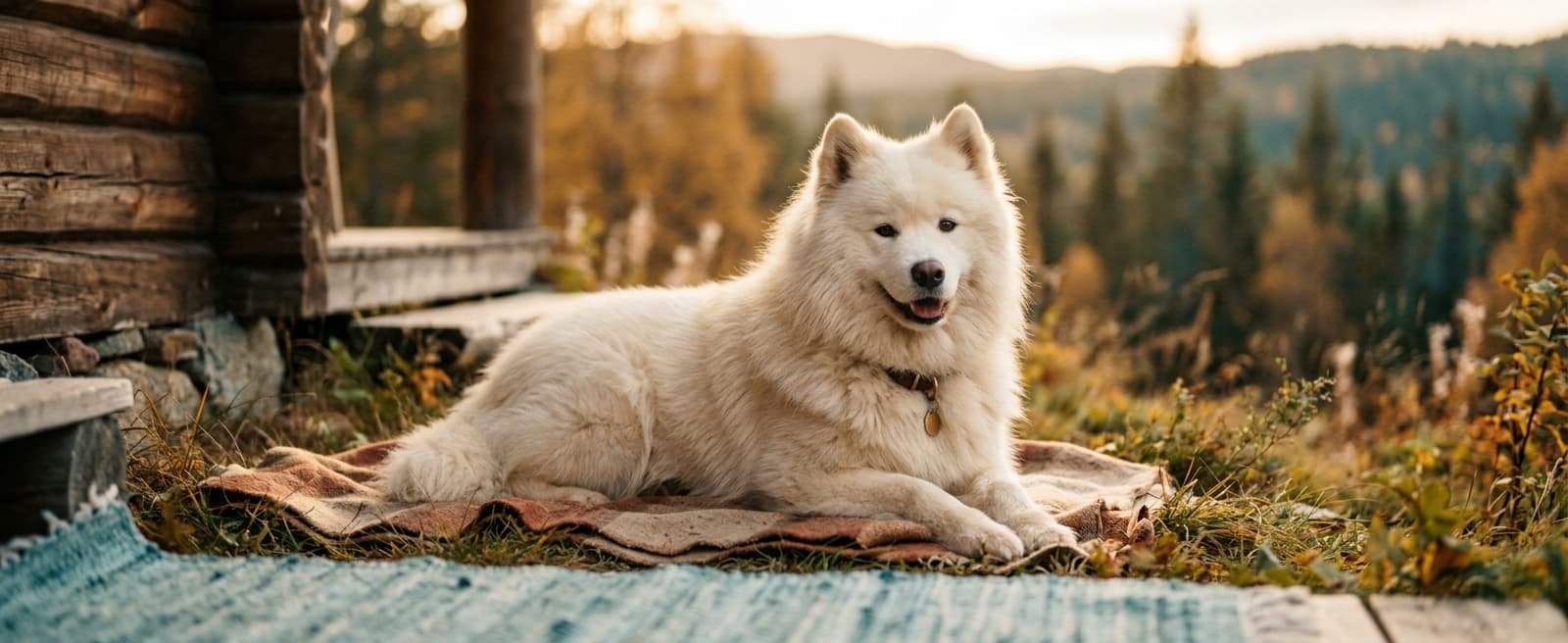 Samoyed dog