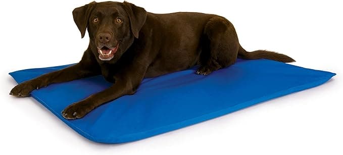 K&H Pet Products Cool Bed III Dog Cooling Mat, Indoor Outdoor Cooling Beds for Large Dogs, Chilling Pet Pad for in Home,