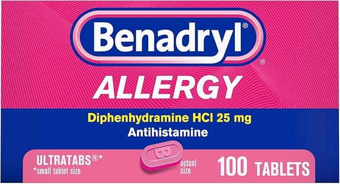 Benadryl Ultratabs (100 ct)