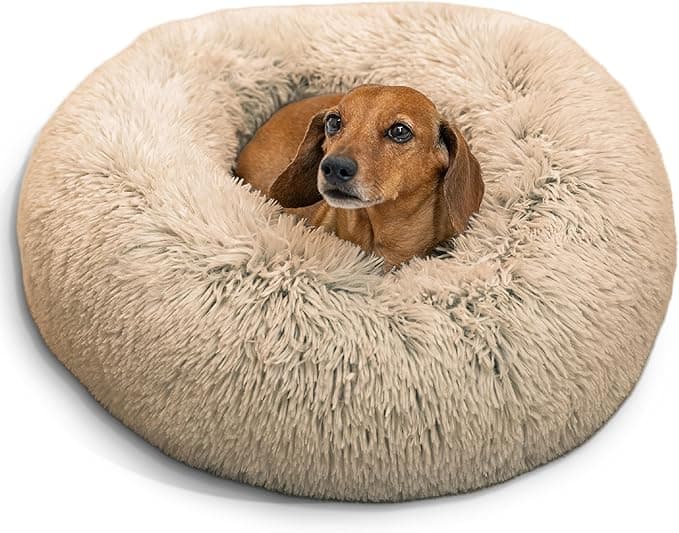 Best Friends by Sheri Calming Donut Bed