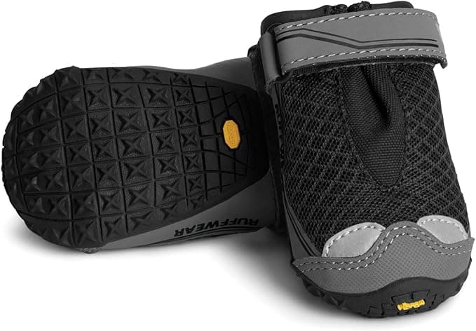 Ruffwear, Grip Trex Dog Shoes, Non-Slip Boots for Hot Pavement & Snow, Weatherproof Paw Protection with Breathable Mesh,