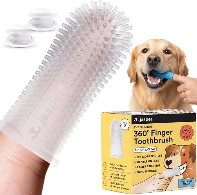 Jasper Dog Toothbrush Set (3-Pack)