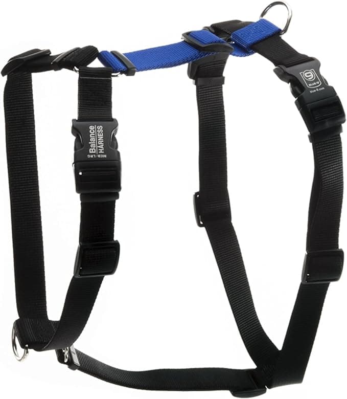 Blue-9 Buckle-Neck Balance Harness, Fully Customizable Fit No-Pull Harness, Ideal for Dog Training and Obedience, Made i