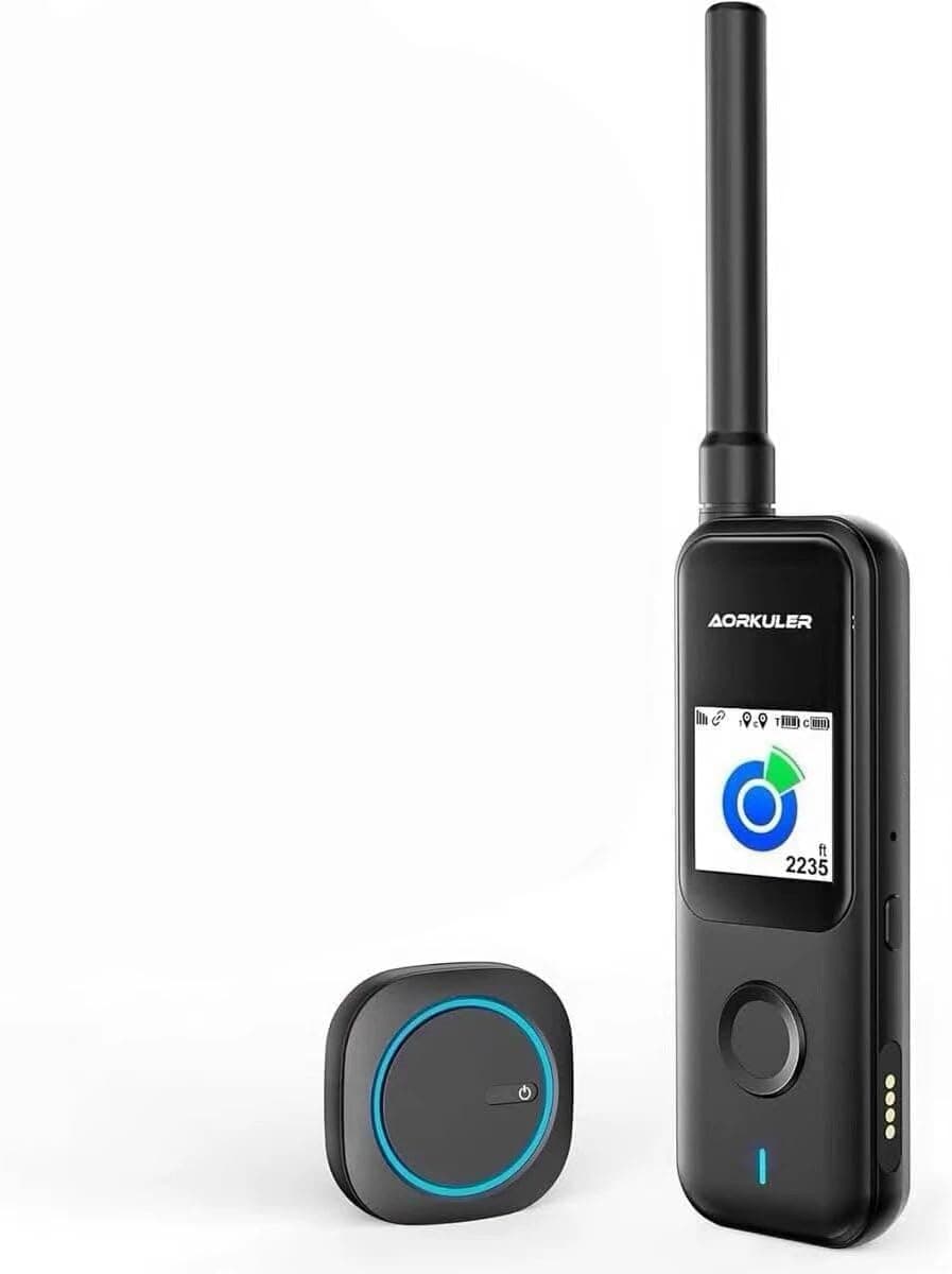 Aorkuler GPS Dog Tracker (No Subscription, No Cell Service)